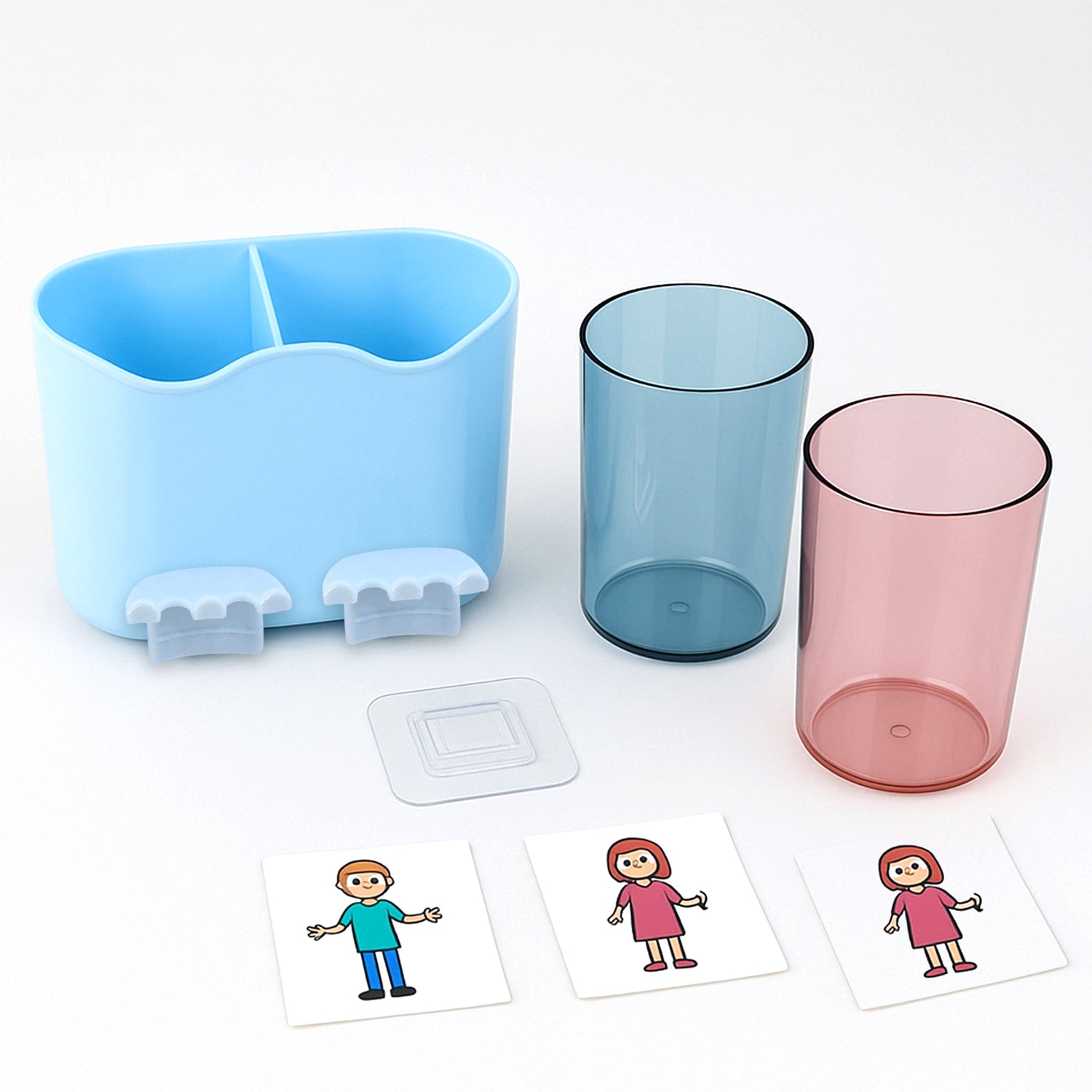 Wall-Mounted Toothbrush Holder Wall-Mounted Toothbrush Holder
